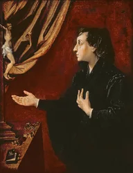 未亡人の肖像、1585年頃